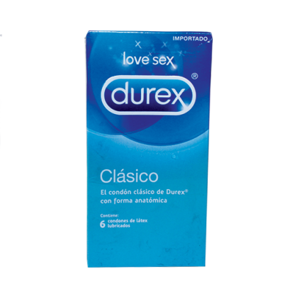 Durex Condones Clasico X6