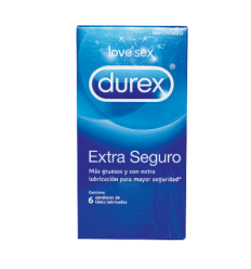 Durex Condones Extra Seguro X6