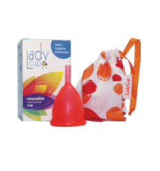 Copa Menstrual Lady Cup Tangerine (Naranjo) S