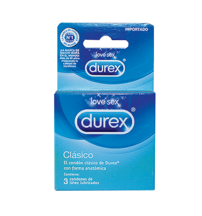 Durex Condones Clasico X3