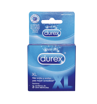 Durex Condones Xl X3