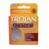 Trojan Texturizado Ecstasy Estuche X 2 Condones