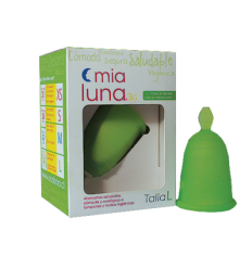 Copa menstrual Mia Luna Verde L