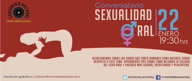 Ven a conversar sobre sexo oral en Condonería Nacional